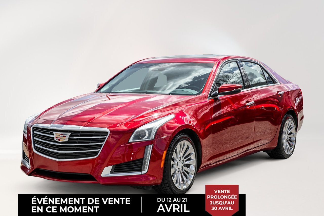 2016 Cadillac CTS Luxury Collection AWD | CUIR | TOIT | NAV | CAM NO
