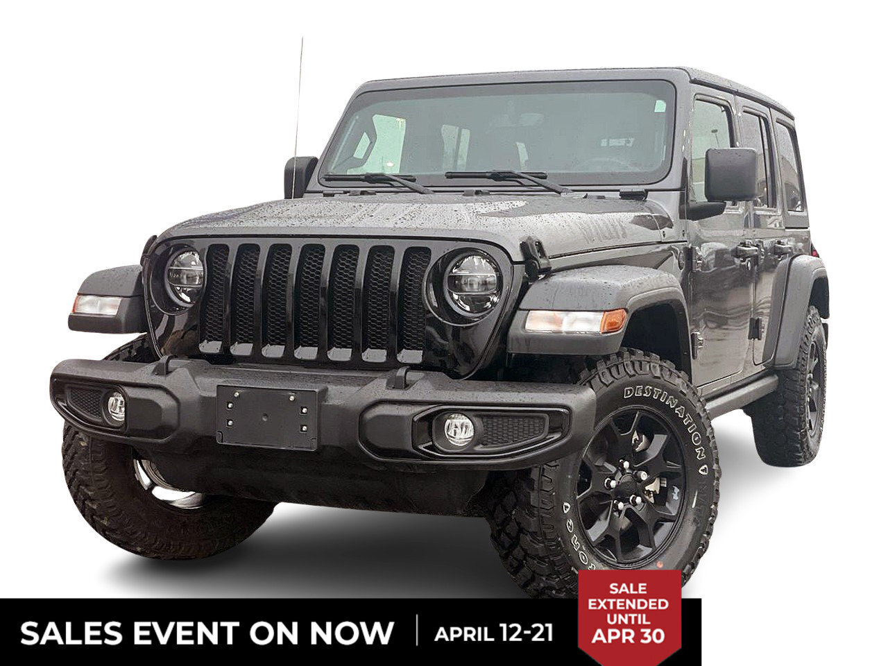 2021 Jeep WRANGLER UNLIMITED Sport Willy's Edition | Hard Top | Navigation | Bl