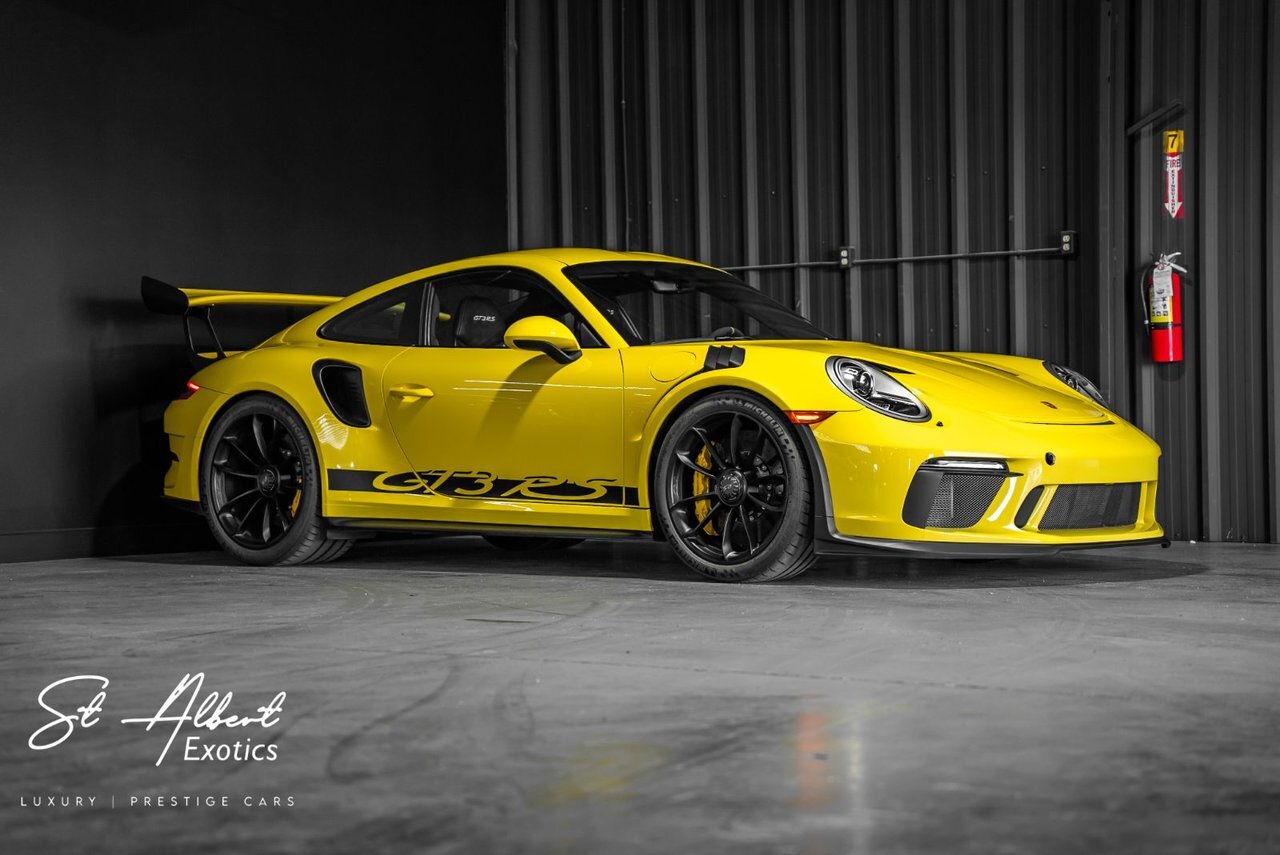 2019 Porsche 911 GT3 RS Racing Yellow / 