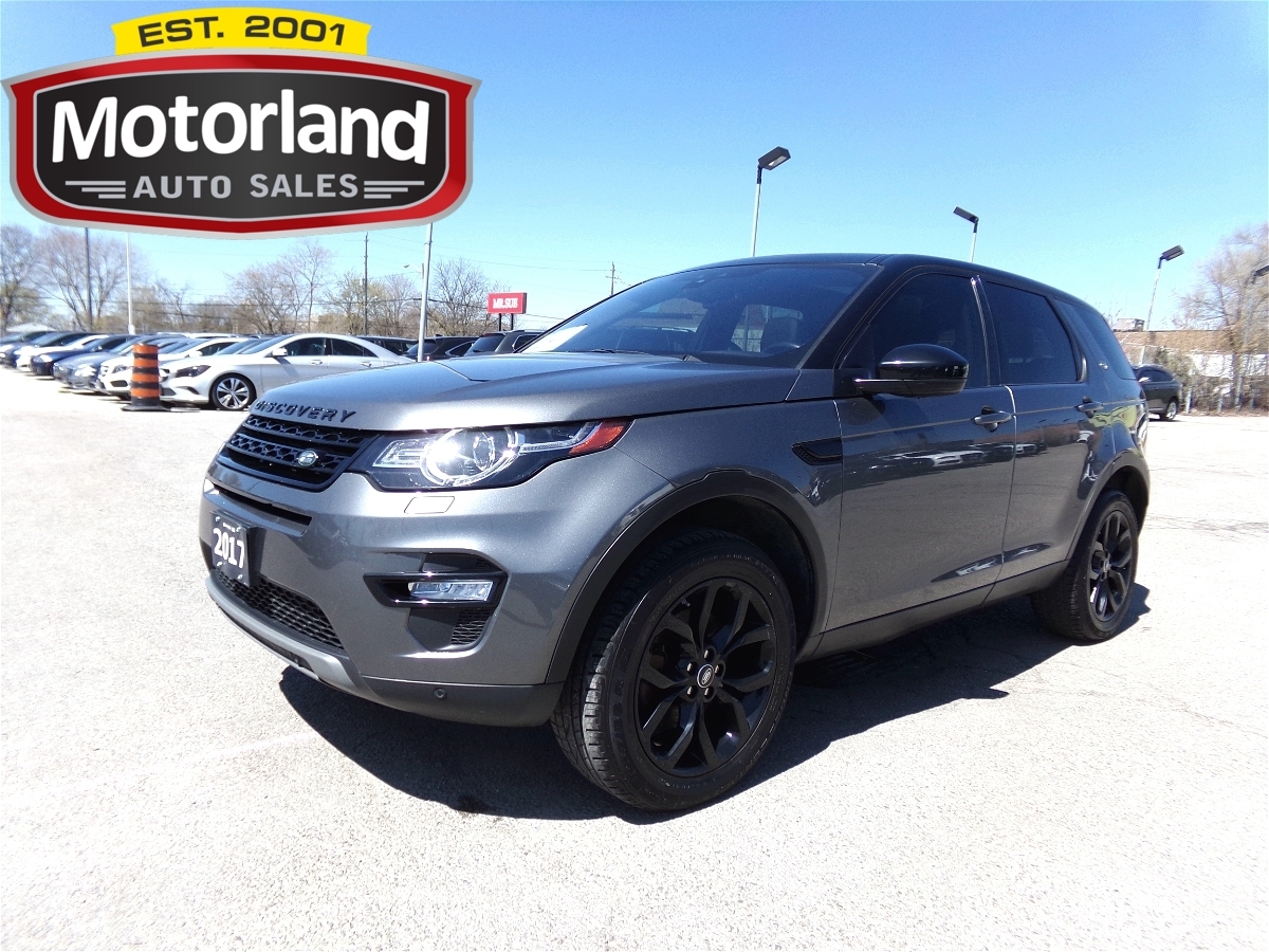 2017 Land Rover Discovery Sport HSE LUX 7 Passengers Navigation Panoramic Sunroof
