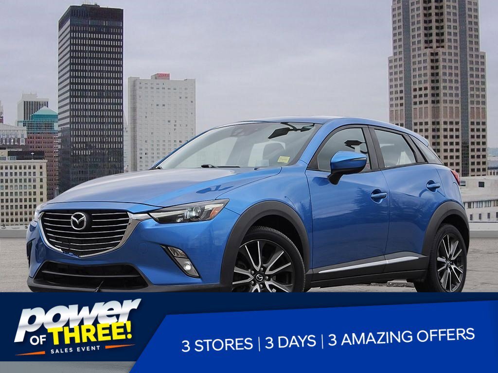 2016 Mazda CX-3 GT - AWD, ABS, One Owner, No Accidents + MORE