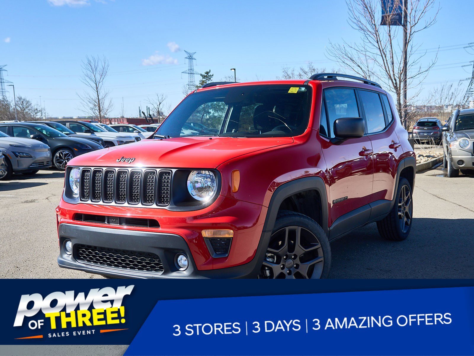 2021 Jeep Renegade 80th Anniversary | 4WD | BACKUP CAM | HEATED SEATS