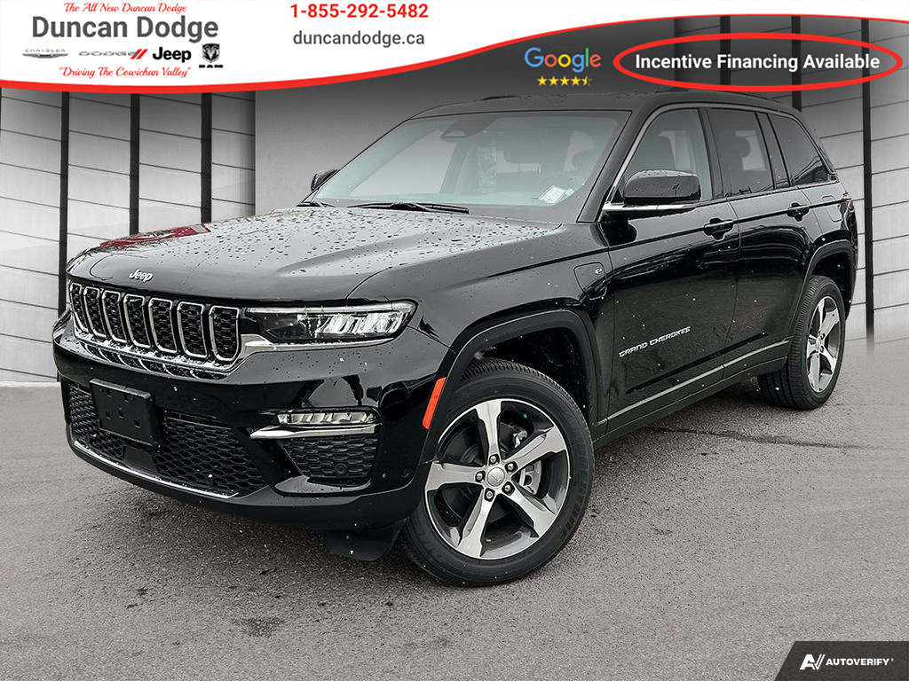 2023 Jeep Grand Cherokee 4xe NO PST | Leather | Heated+Cooled Seats | Pano Roof