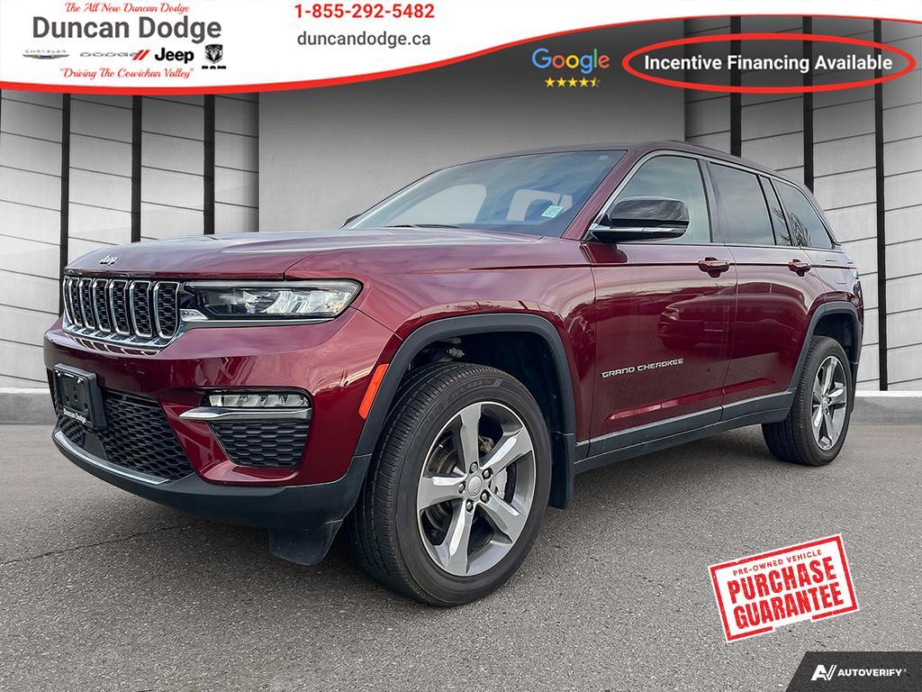 2022 Jeep Grand Cherokee !Demo Special! Limited, Panoramic Sunroof, A/C.