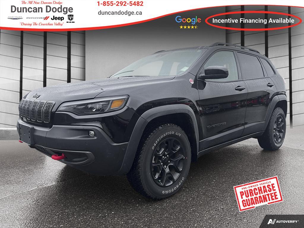 2023 Jeep Cherokee !Demo Special! Trailhawk, Cooled Seats, A/C, NAV. 