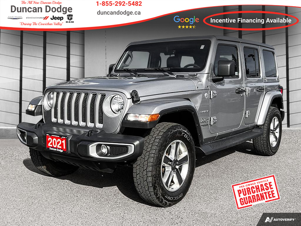 2021 Jeep Wrangler Unlimited, Clean Title, Navigation, A/C, Bluetooth