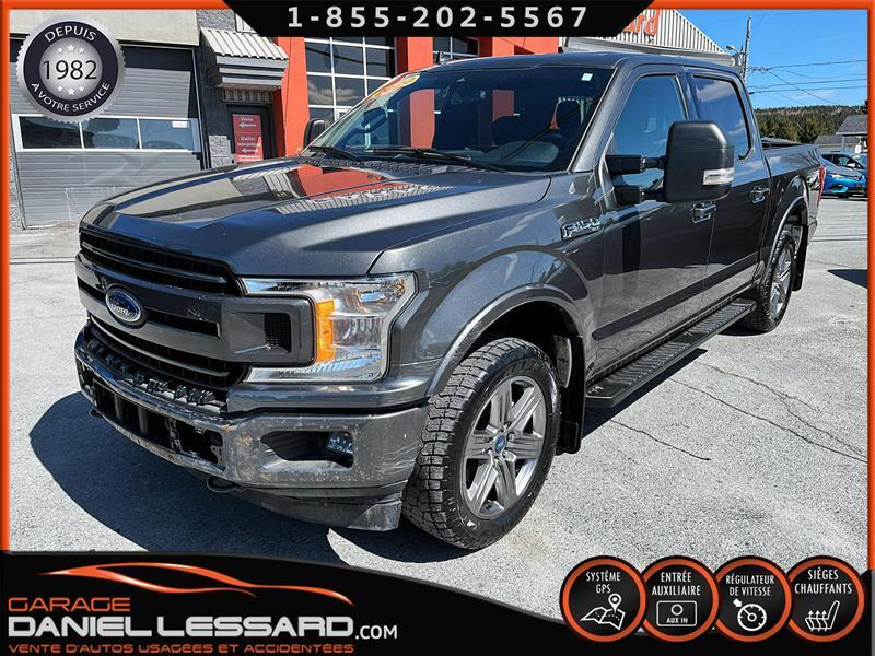 2020 Ford F-150 4WD, CREW CAB, BOITE 5.5', DOMMAGE CARROSSERIE