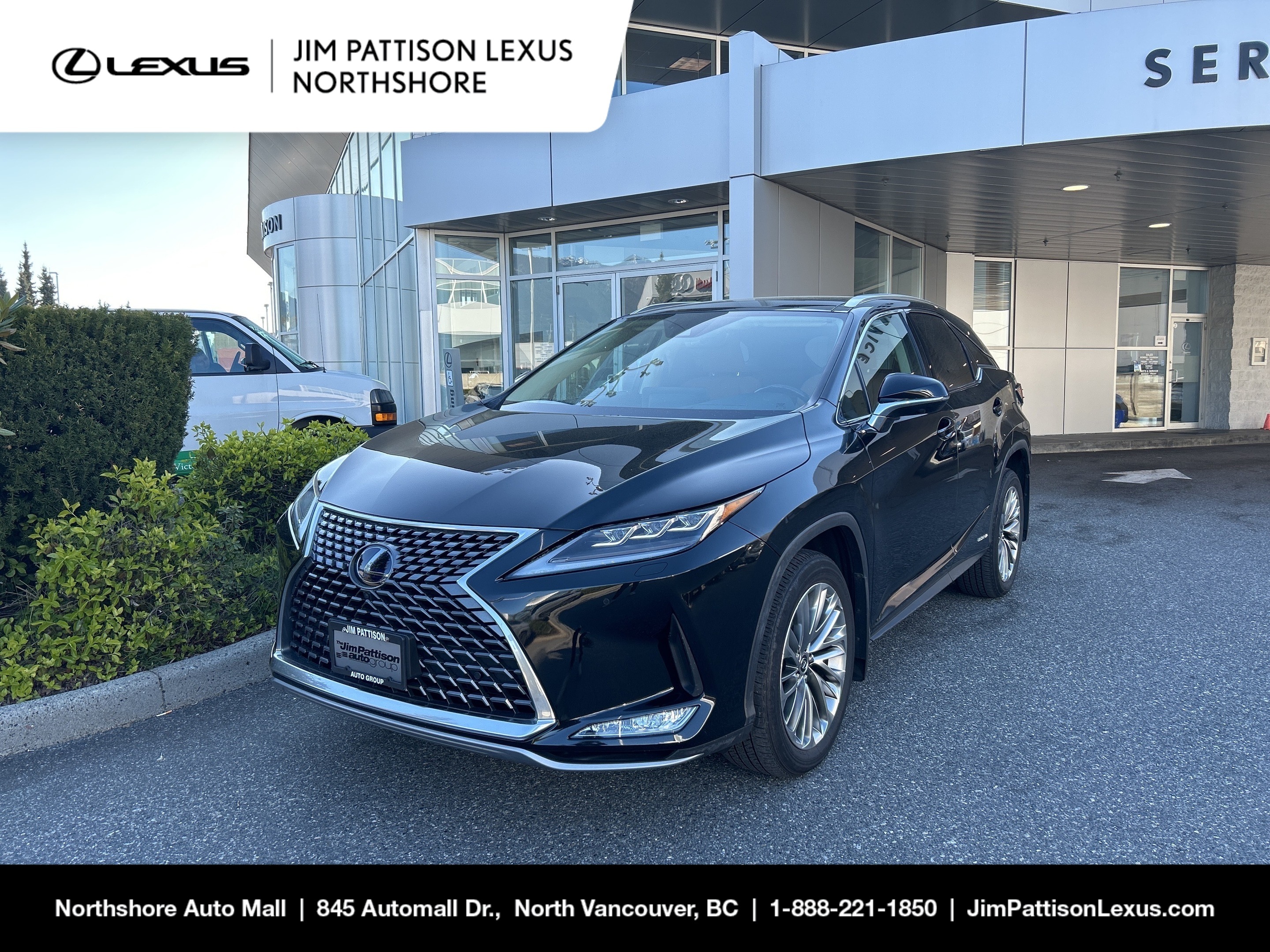 2021 Lexus RX RX 450h AWD / Executive Package / One Owner / Loca