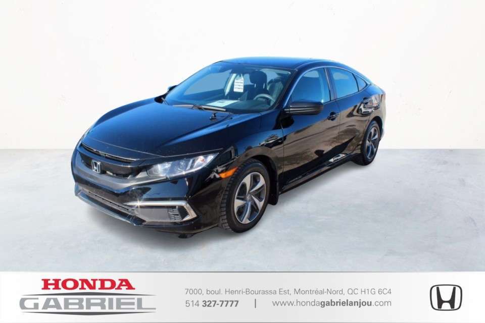 2020 Honda Civic LX MANUELLE 6 VITESSES JAMAIS ACCIDENTEE+1 SEUL PR