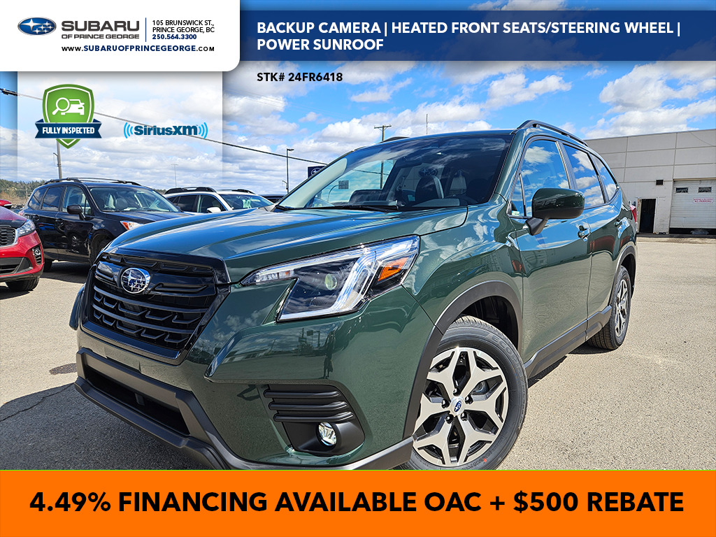 2024 Subaru Forester Touring | AWD | Heated Front Seats | Power Sunroof