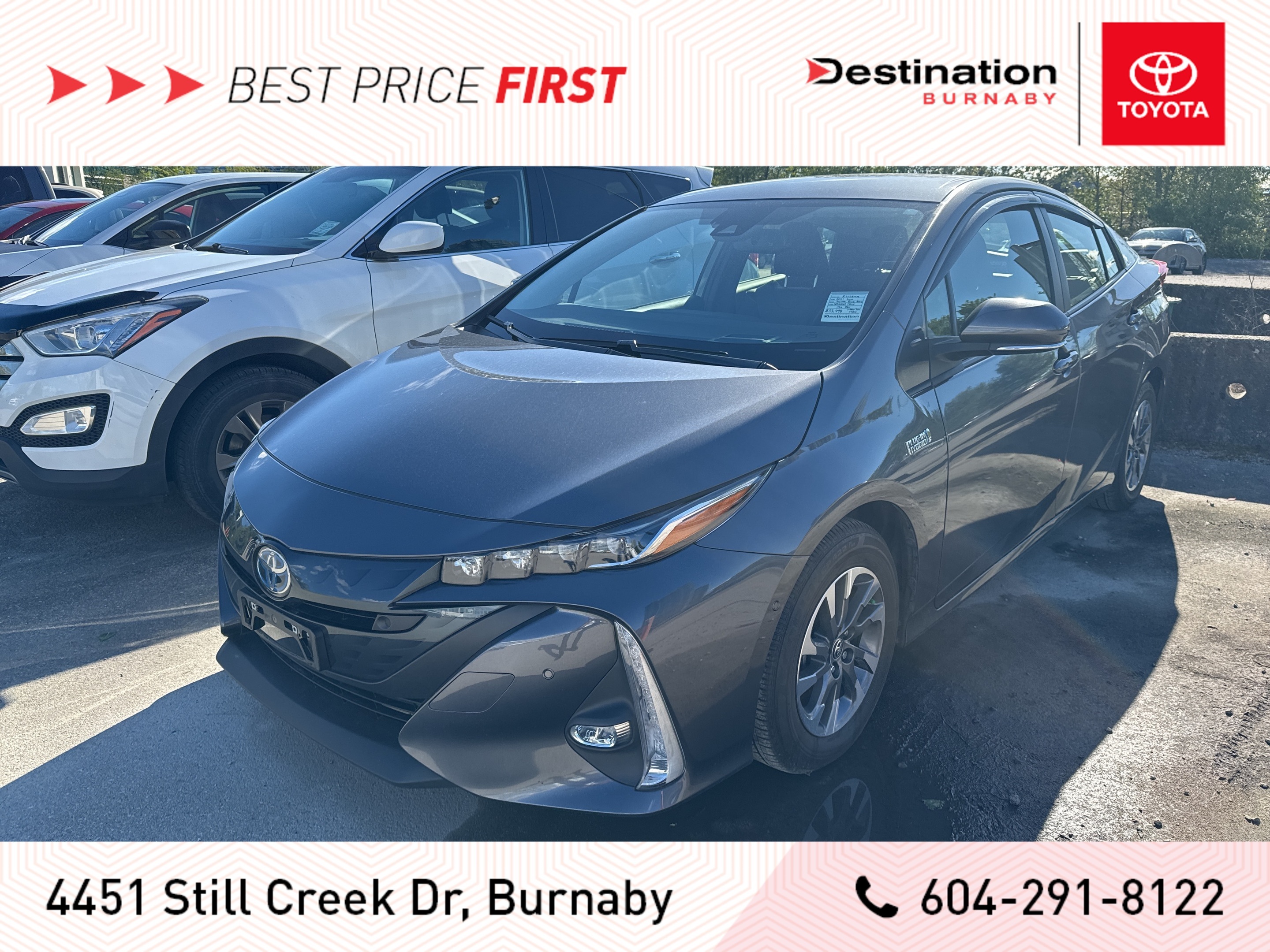 2021 Toyota Prius Prime Upgrade Trim! Toyota Certified! Pay 5% Tax Only!