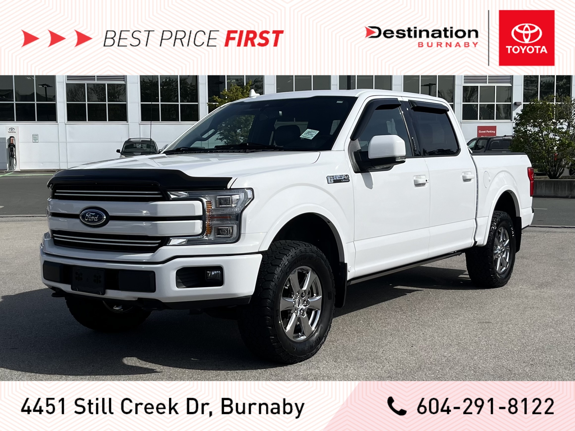 2018 Ford F-150 Lariat 3.5 V6, 502A Luxury, Loaded, No accidents