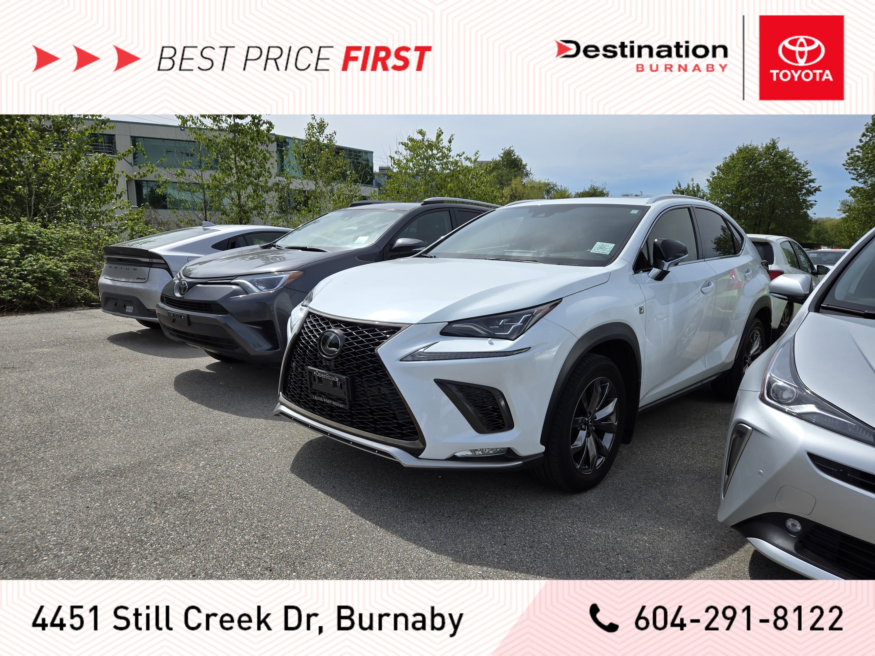 2020 Lexus NX 300 F-Sport 3 AWD - Local, No Accidents, Fully Loaded!