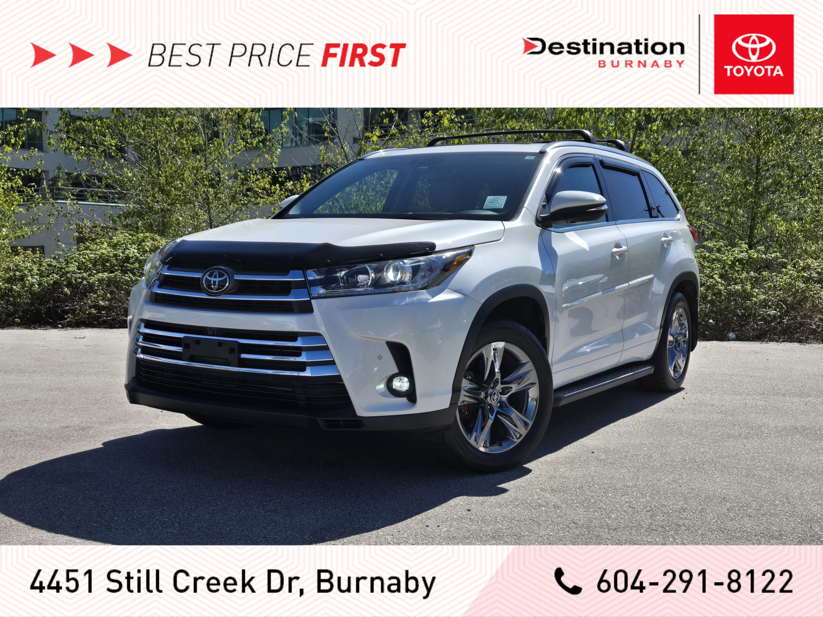 2019 Toyota Highlander Limited AWD - Local, One Owner, Top of the Line!
