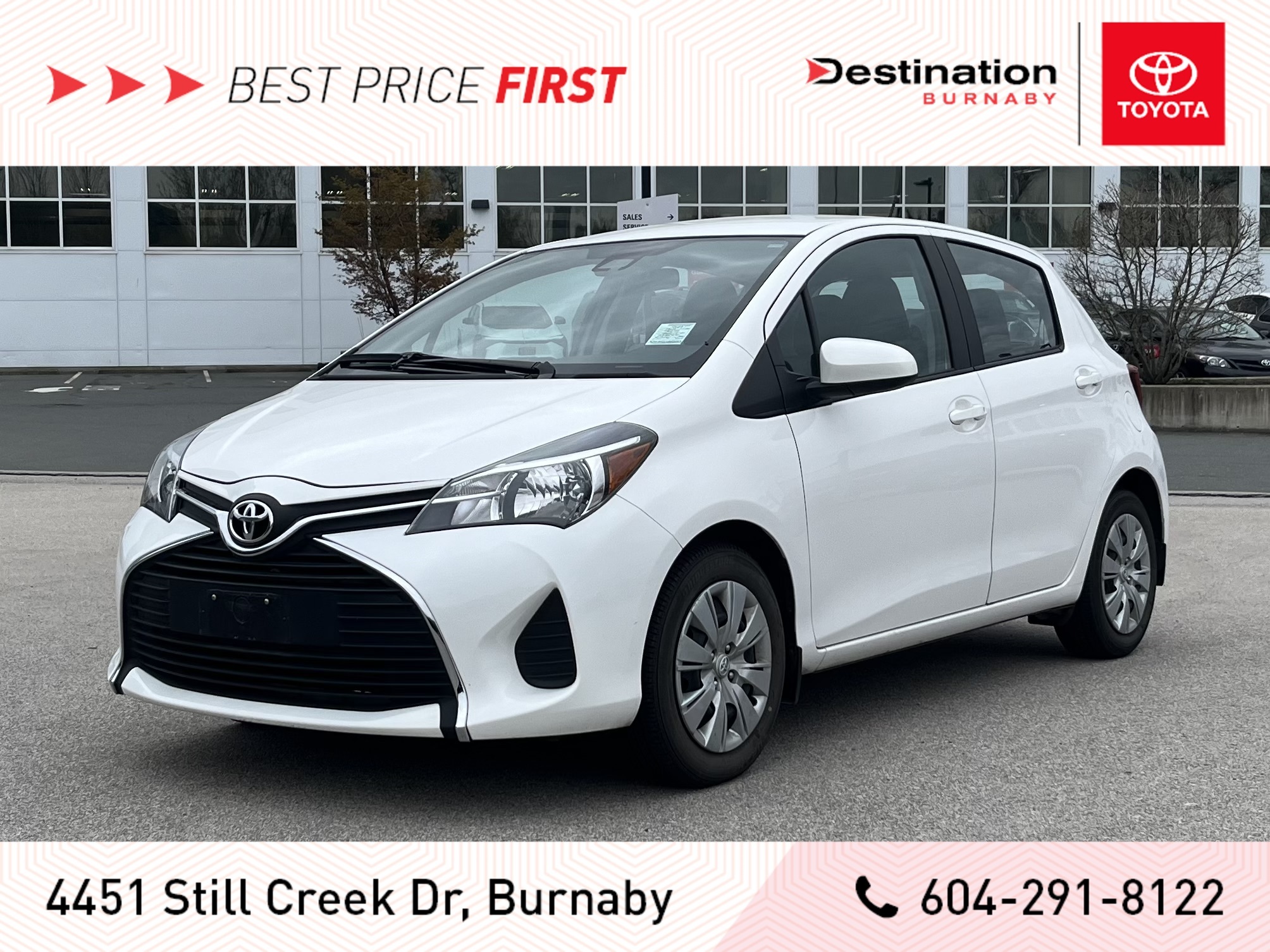 2017 Toyota Yaris LE 4AT, Low Kms, Pristine