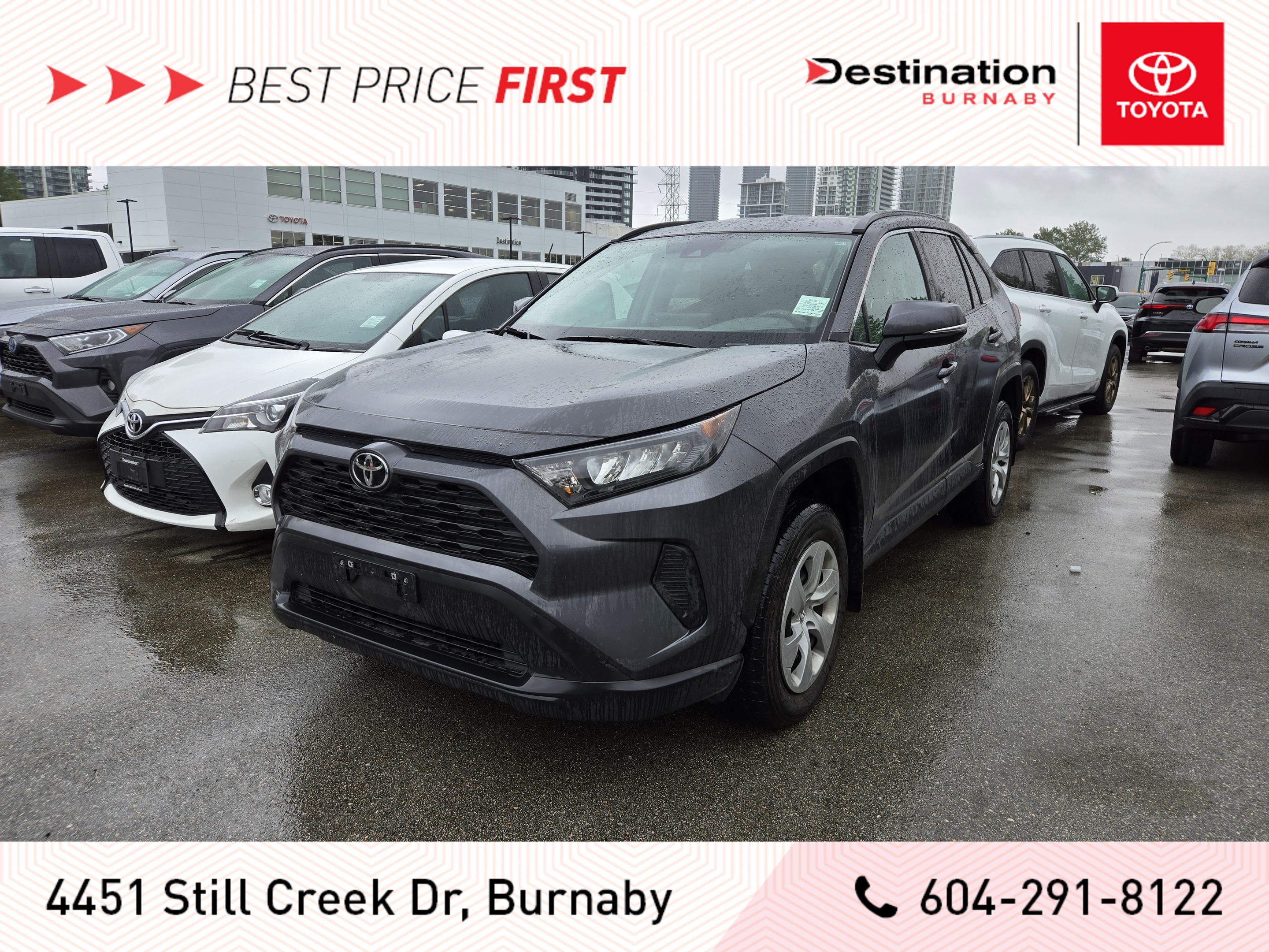 2021 Toyota RAV4 LE AWD - Local, One Owner, No Accidents, Certified