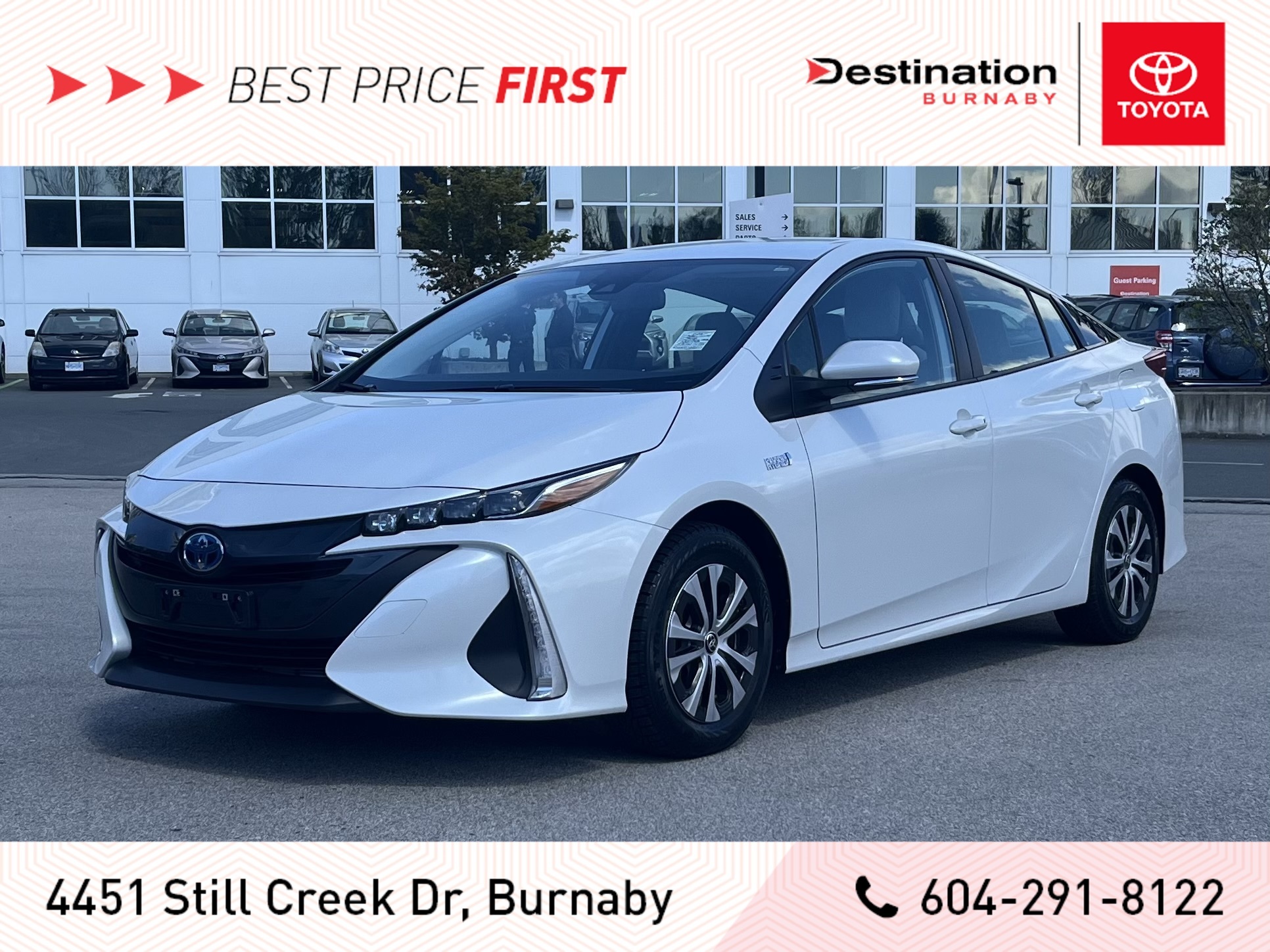 2022 Toyota Prius Prime Upgrade, Low Kms, No accidents