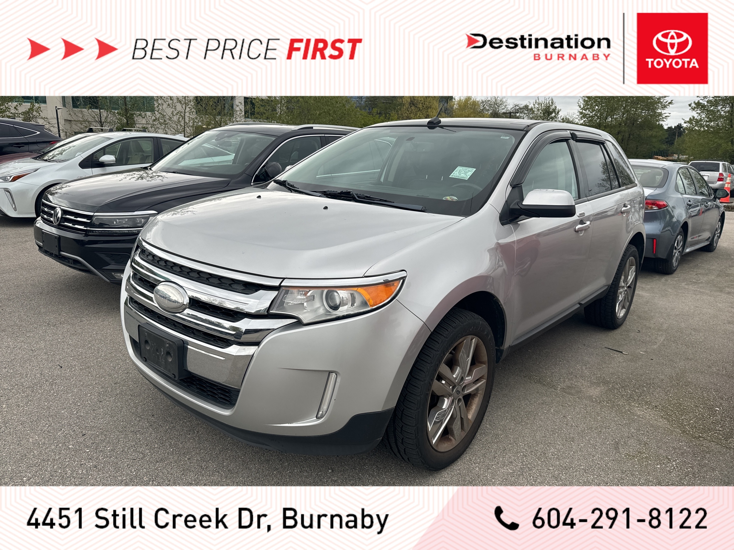 2014 Ford Edge SEL - No Accidents! Low KM!