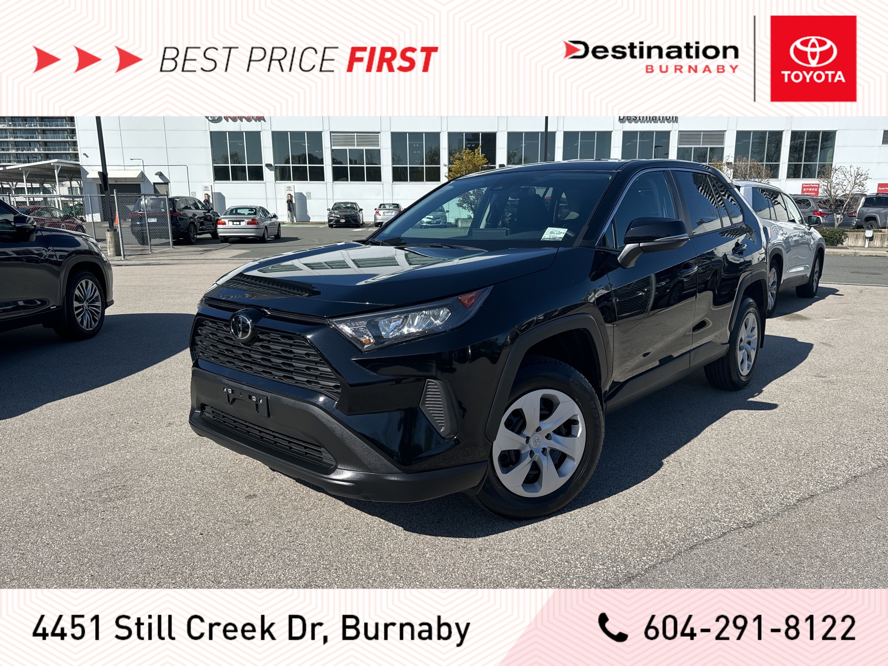 2024 Toyota RAV4 LE AWD - Local BC car with 1 owner, no accidents!