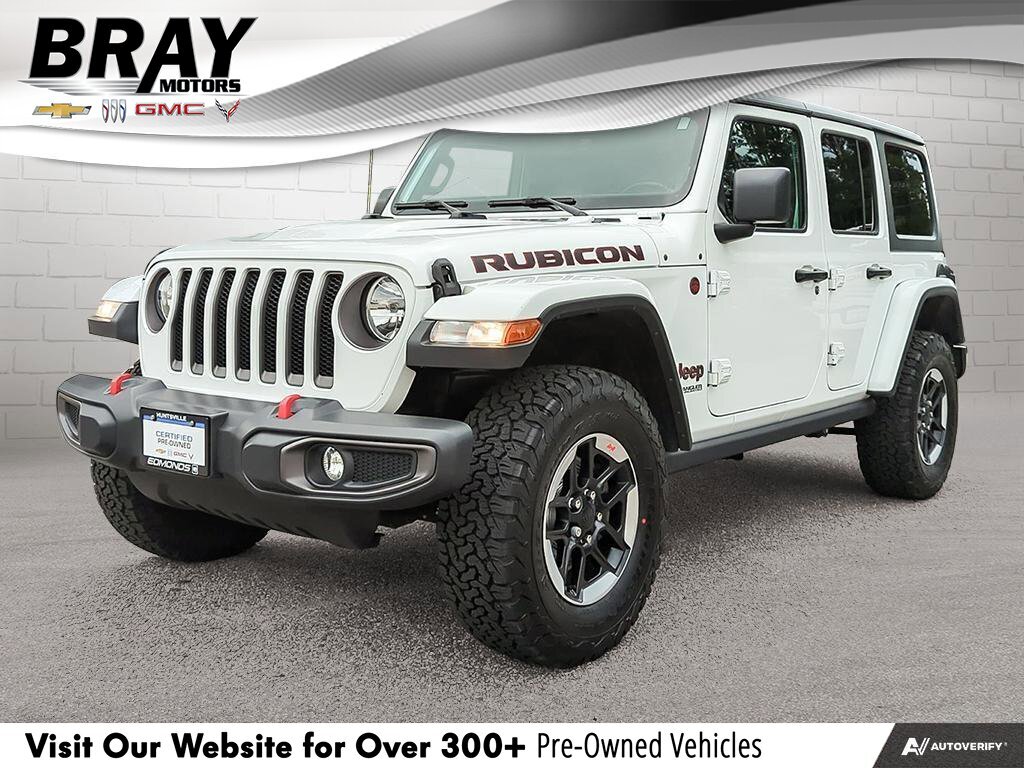 2021 Jeep Wrangler Unlimited RubiconCERTIFIED PRE-OWNED | RUBICON | H