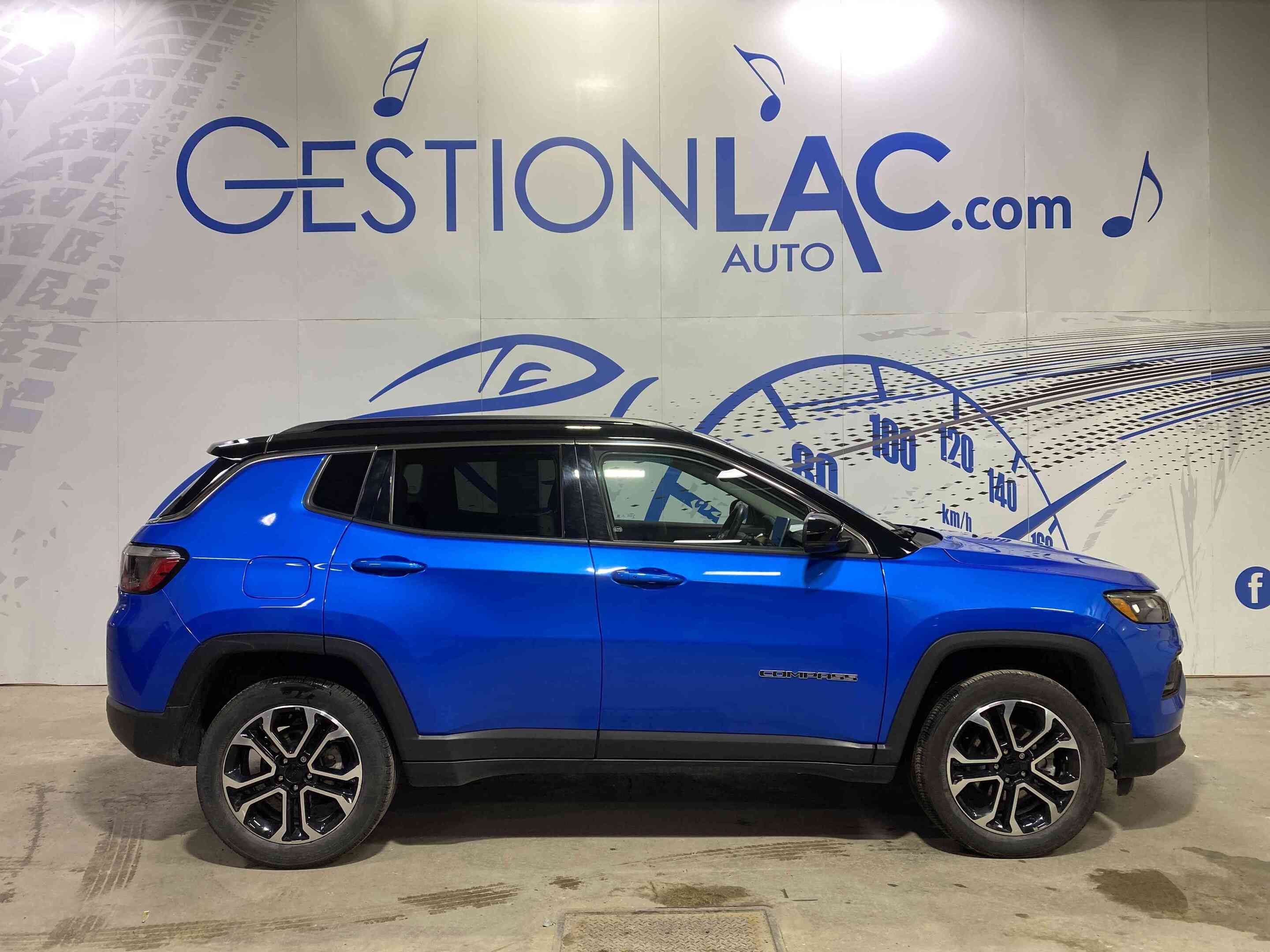 2022 Jeep Compass Limited 4x4 CUIR  177HP
