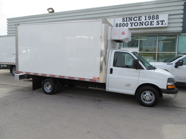 2019 Chevrolet Express GAS 14FT CUBE ATC LOW TEMP REEFER /   2 IN STOCK