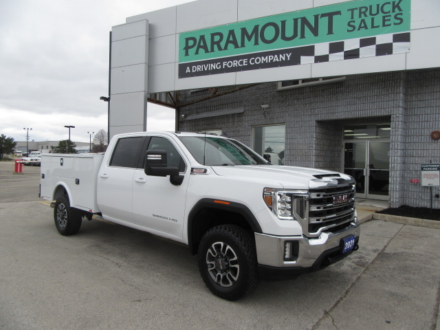 2021 GMC Sierra 3500 DIESEL CREW CAB 4X4 WITH NEW SERVICE/UTILITY BODY