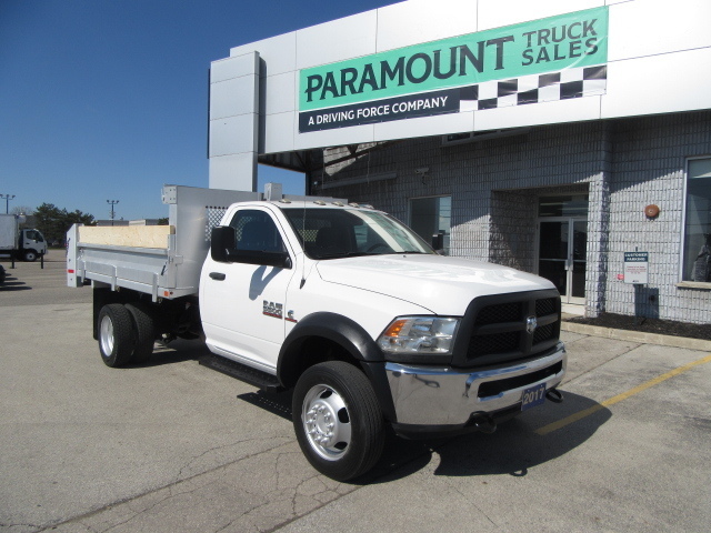 2017 Ram 5500 DIESEL REG CAB WITH 12 FT ALUMINUM DUMP BOX