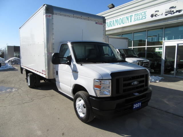 2021 Ford E-450 GAS 16 FT HIGH BOX CUBE WITH POWER LIFTGATE
