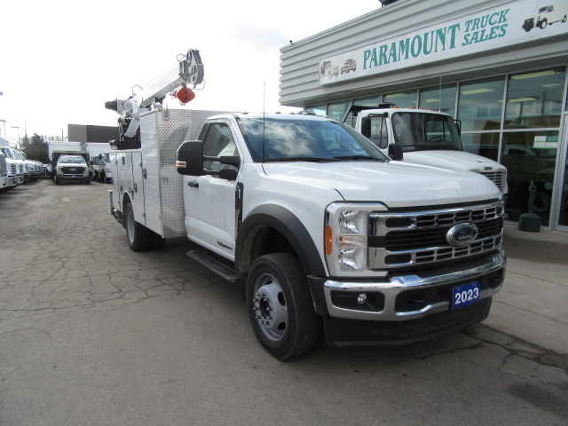 2022 Ford F-550 DIESEL 4X4 WITH NEW SERVICE/UTILITY BODY & CRANE