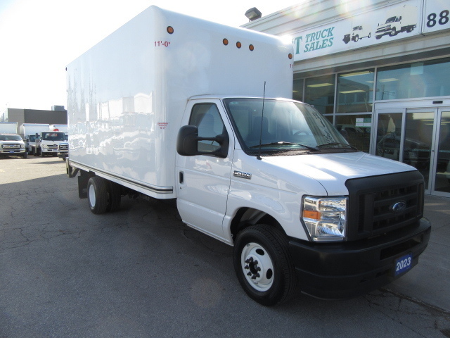 2023 Ford E-450 GAS 16 FT HIGH BOX CUBE WITH POWER LIFTGATE
