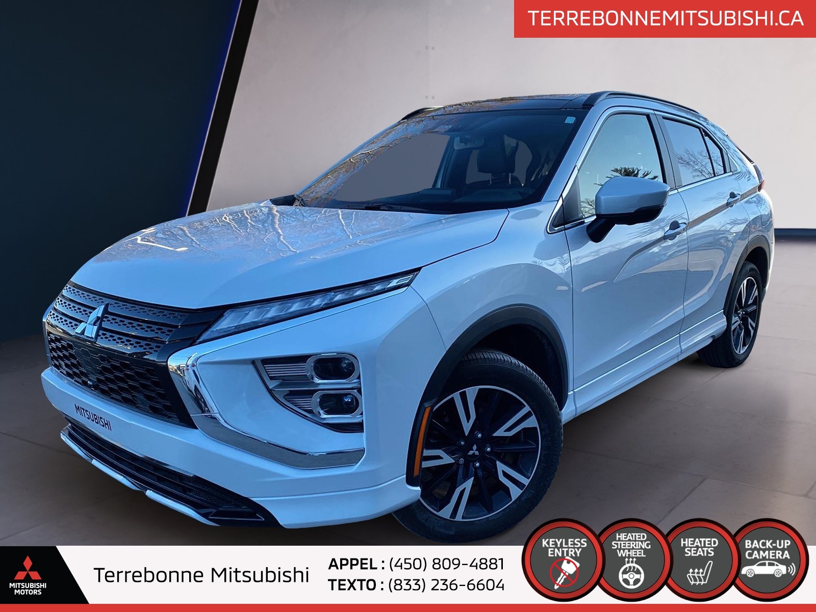 2023 Mitsubishi Eclipse Cross GT + CUIR + TOIT PANO