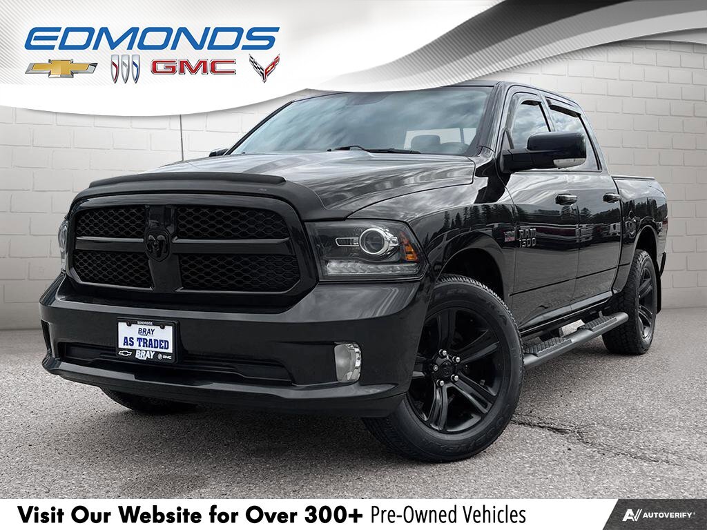 2018 Ram 1500 Night CERTIFIED PREOWNED | CLEAN CARFAX