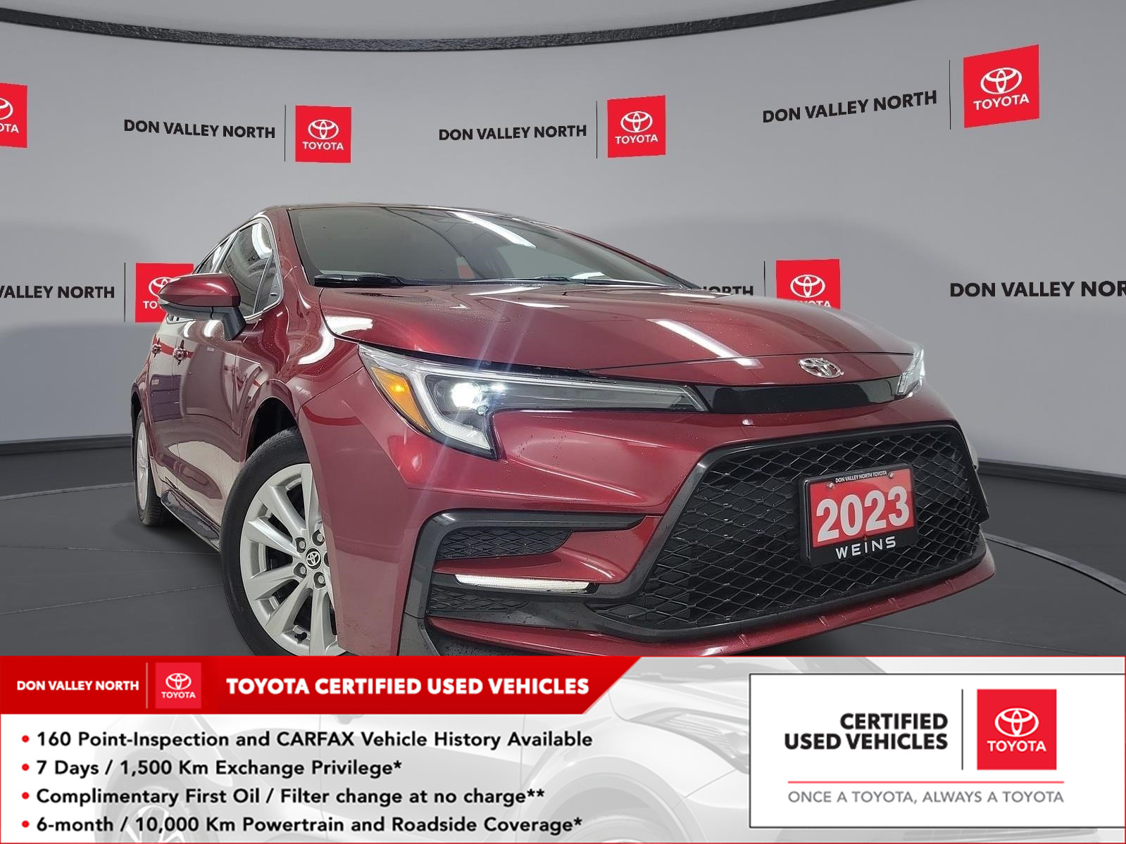2023 Toyota Corolla SE GRADE | ACCIDENT FREE | SAFETY CONNECT | LOW TI