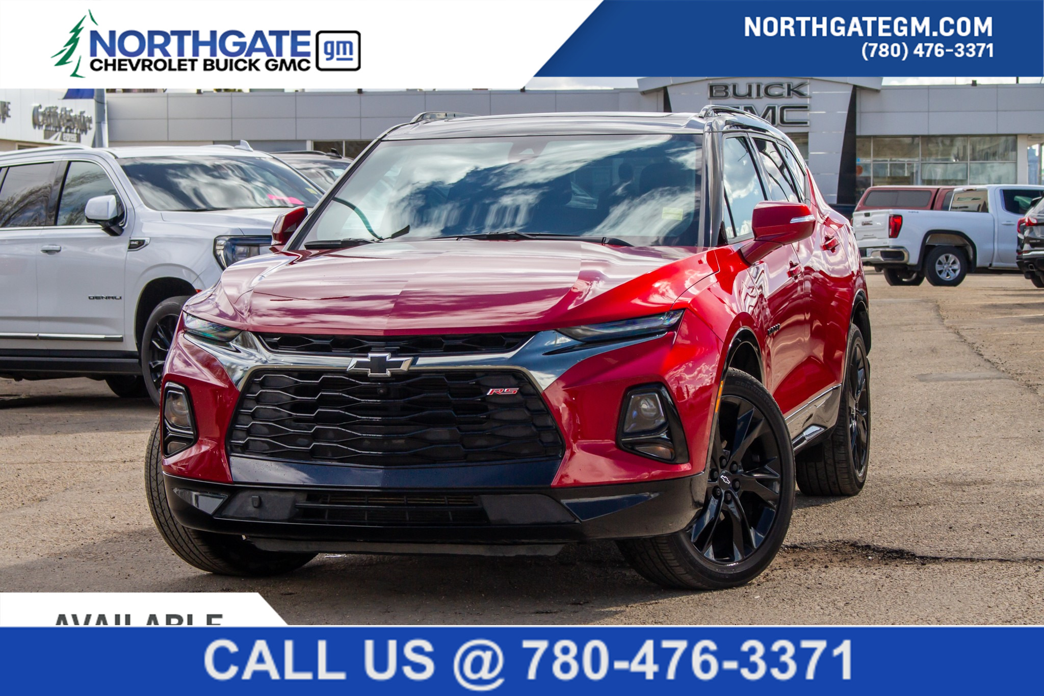 2022 Chevrolet Blazer RS GM CERTIFIED / RS / PANORAMIC SUNROOF / 21 BLAC