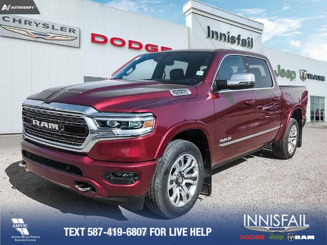 2023 Ram 1500 Limited BLIND-SPOT AND CROSS-PATH DETECTION* REMOT