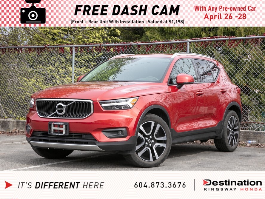 2021 Volvo XC40 T5 AWD Momentum / NO ACCIDENTS / LEATHER
