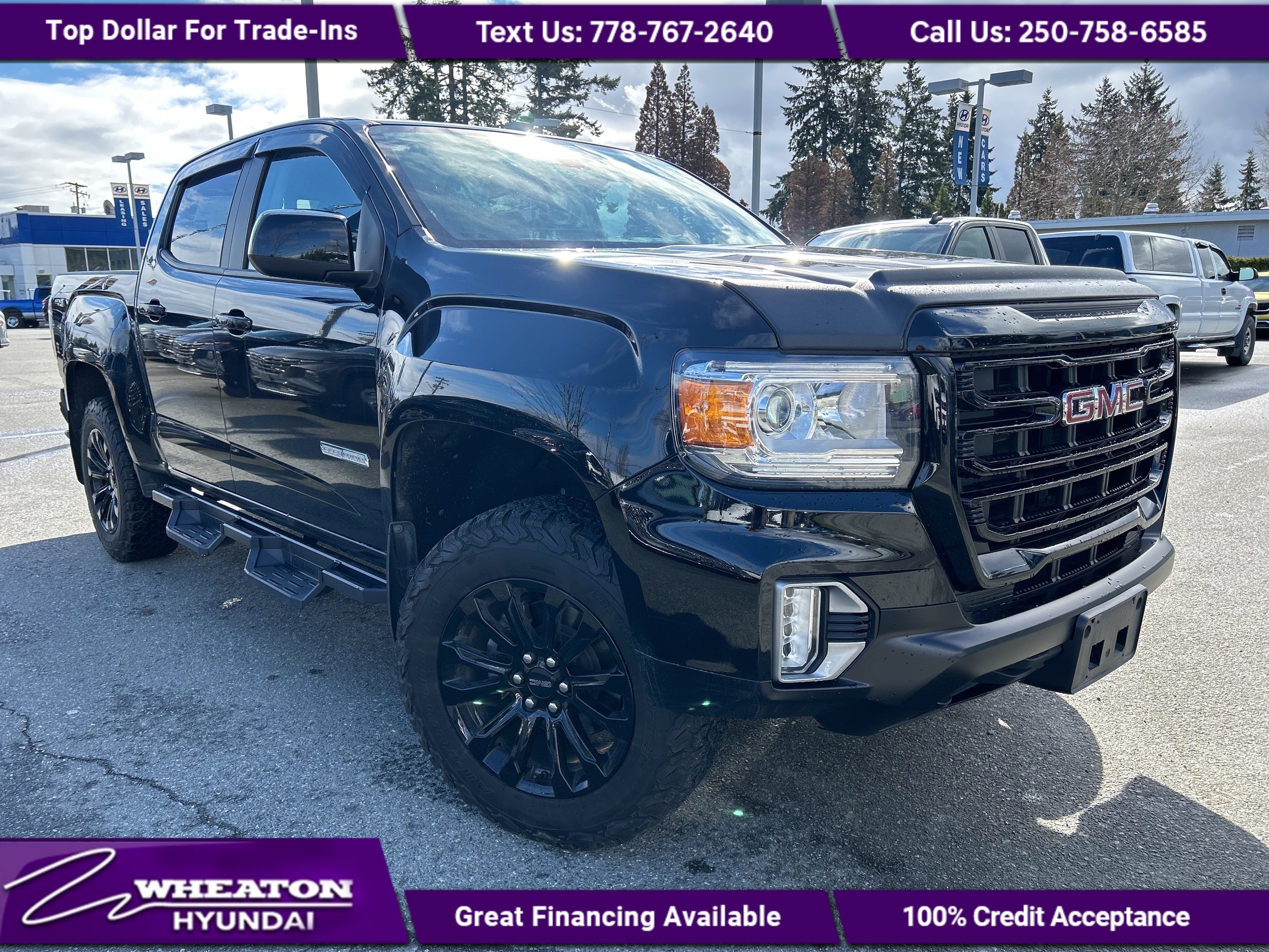 2021 GMC Canyon Elevation, One Owner, Local, Trade in, Navigation,