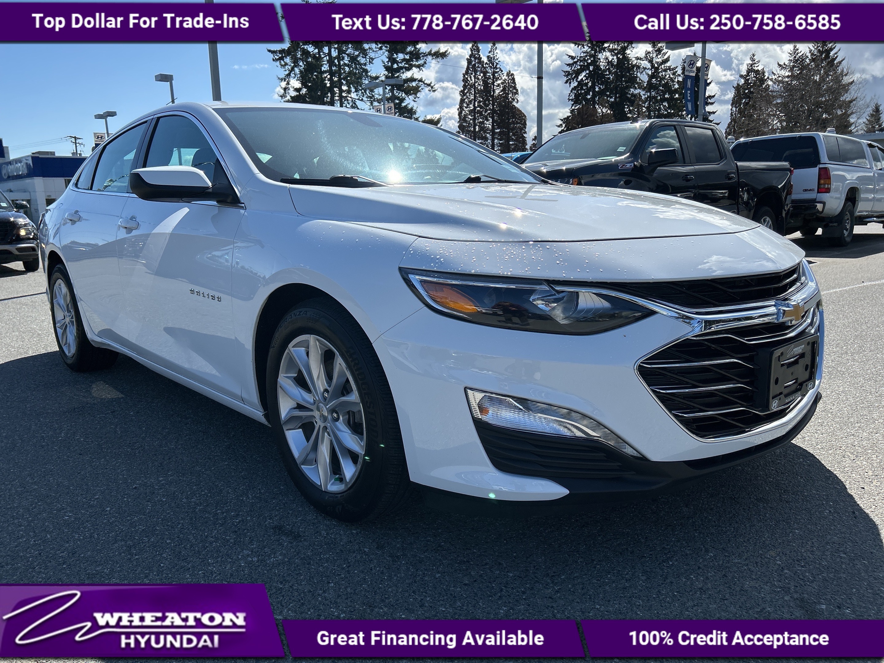 2019 Chevrolet Malibu LT, Trade in, Heated Seats, Touch Screen, Back Up 