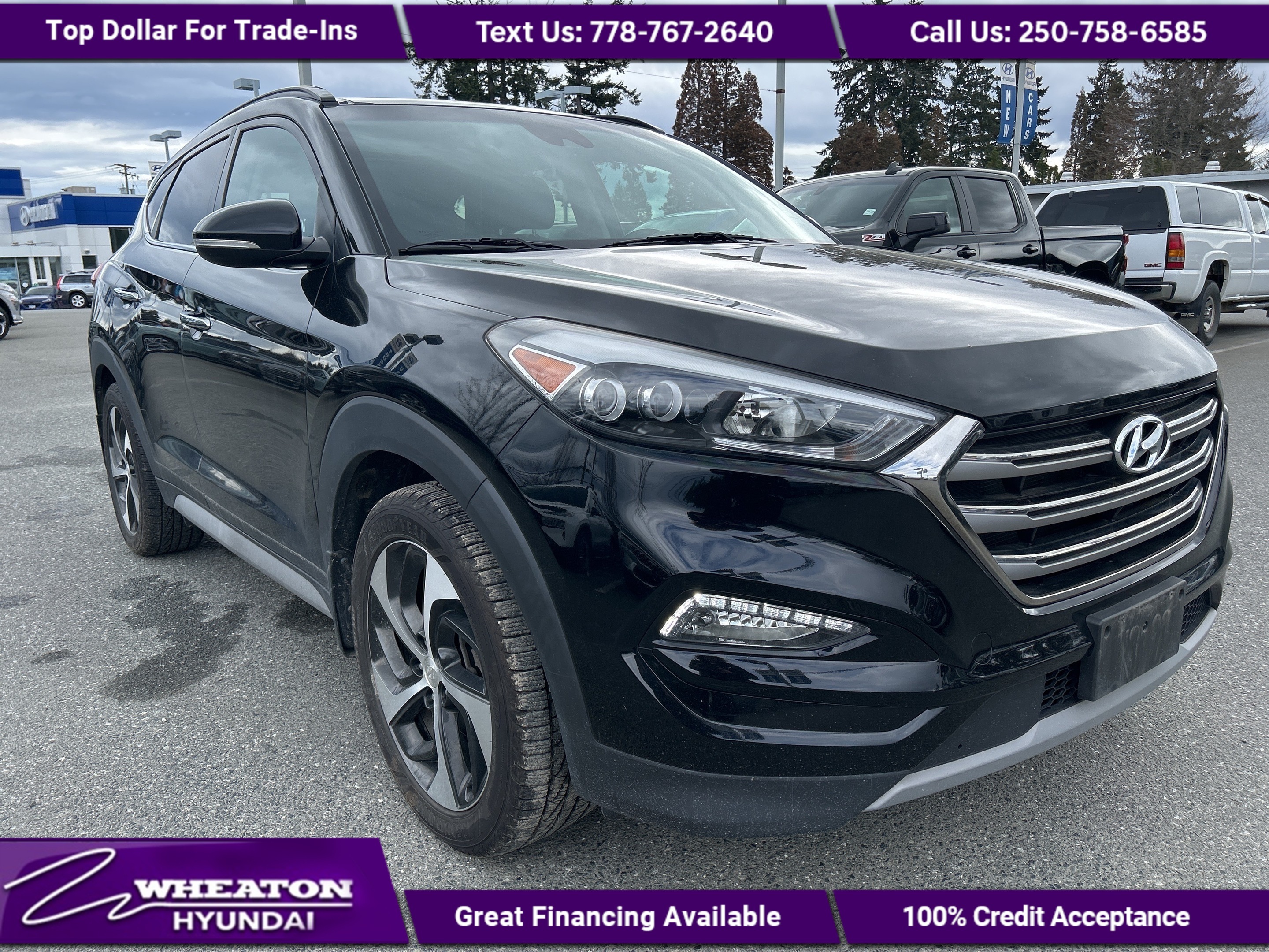 2018 Hyundai Tucson Ultimate, One Owner, No Accidents, Island Car, Tra