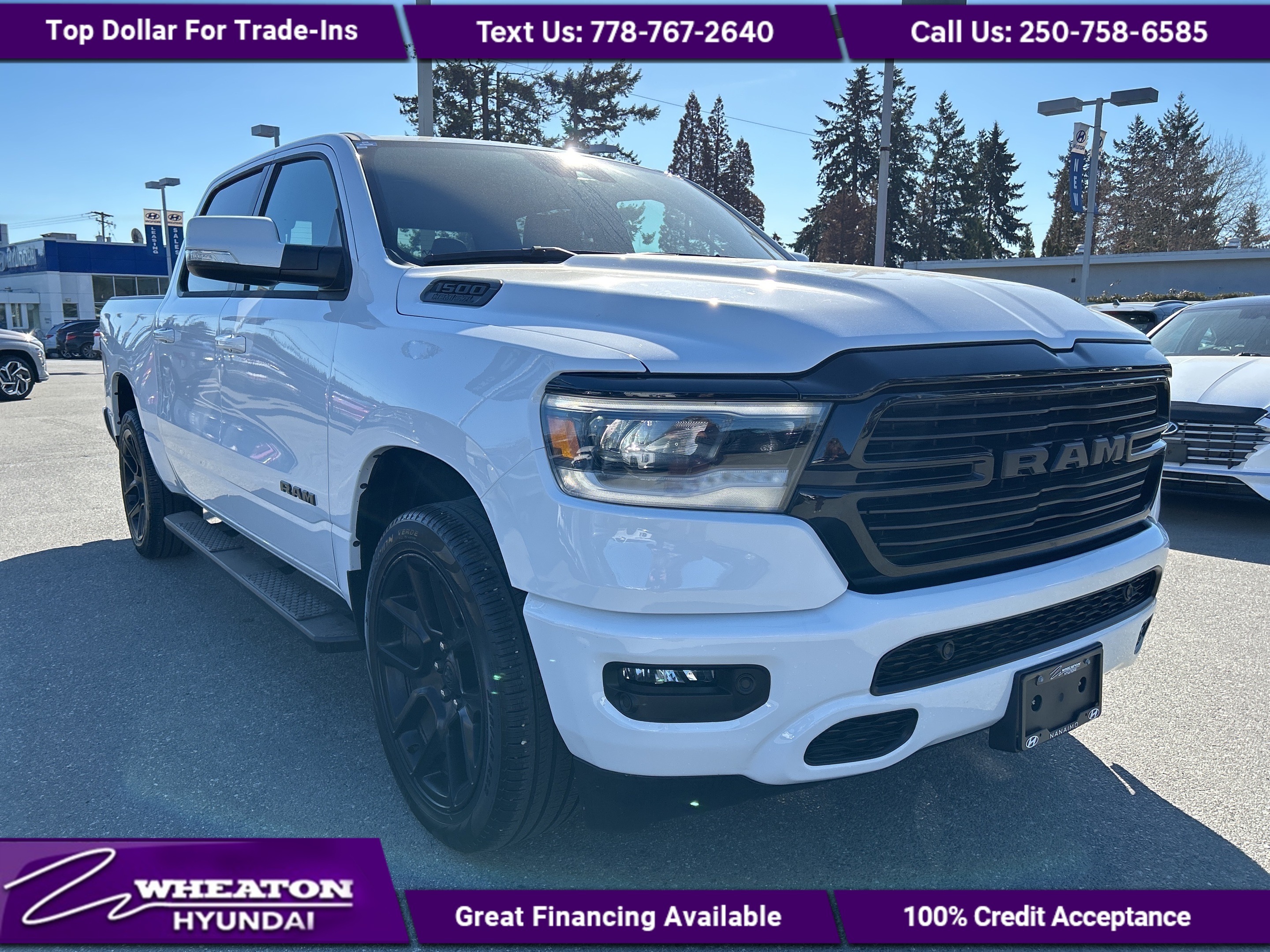 2022 Ram 1500 Sport, No Accidents, Trade in, Navigation, Touch S
