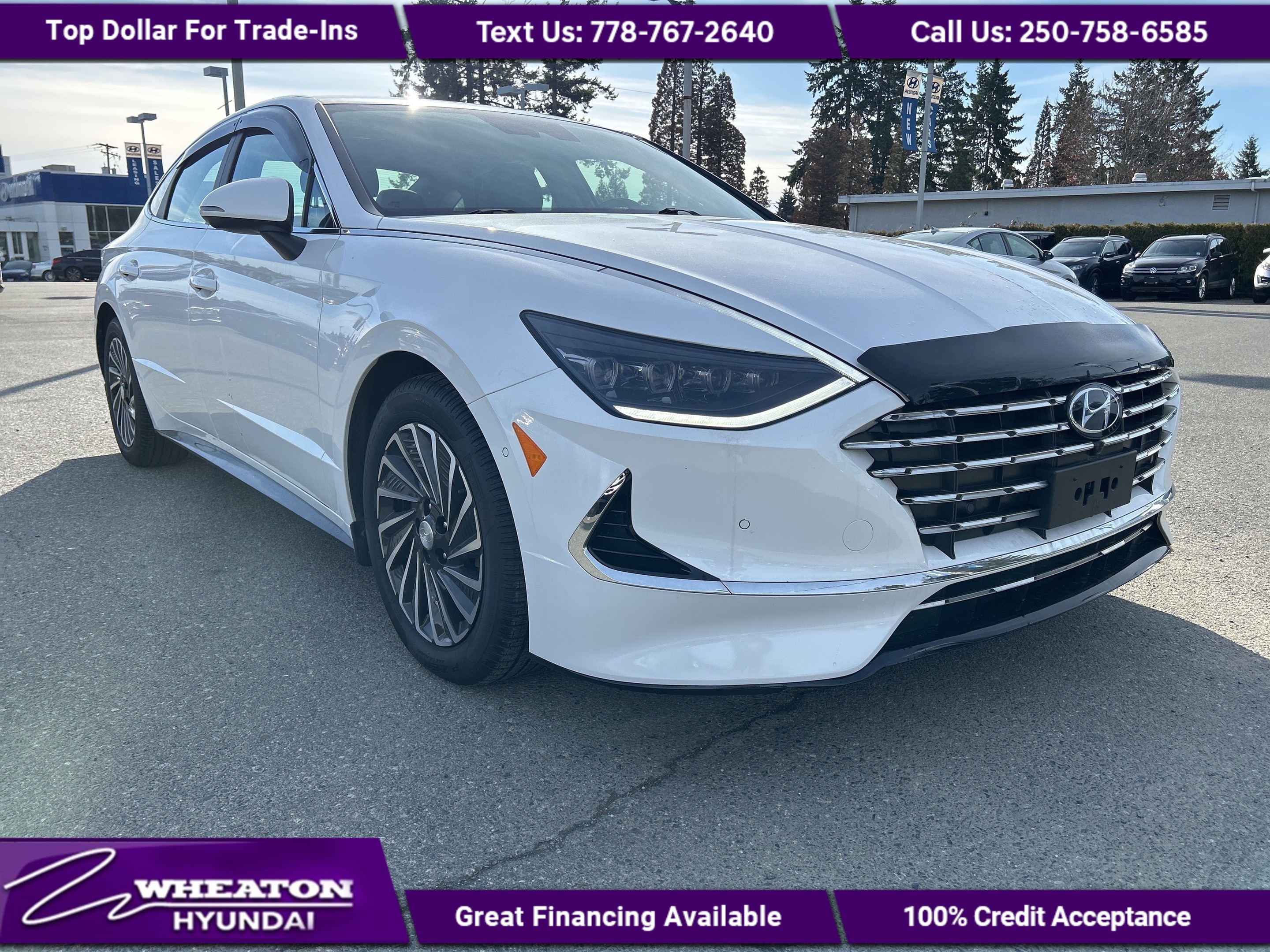 2022 Hyundai Sonata Hybrid Ultimate, One Owner, No Accidents, Local, Trade in