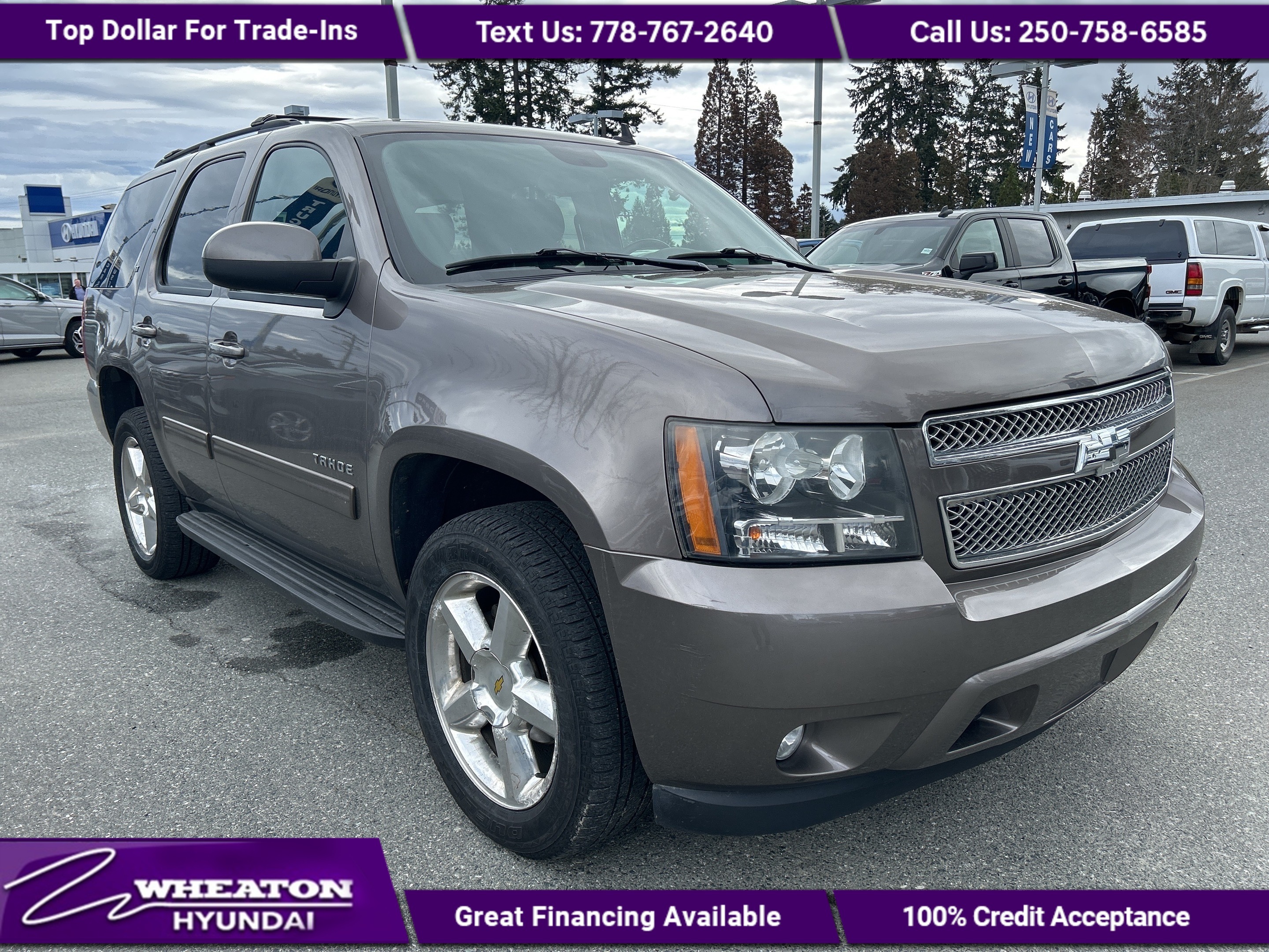 2011 Chevrolet Tahoe LT, Trade in, Leather, Heated Seats, Sunroof, DVD,
