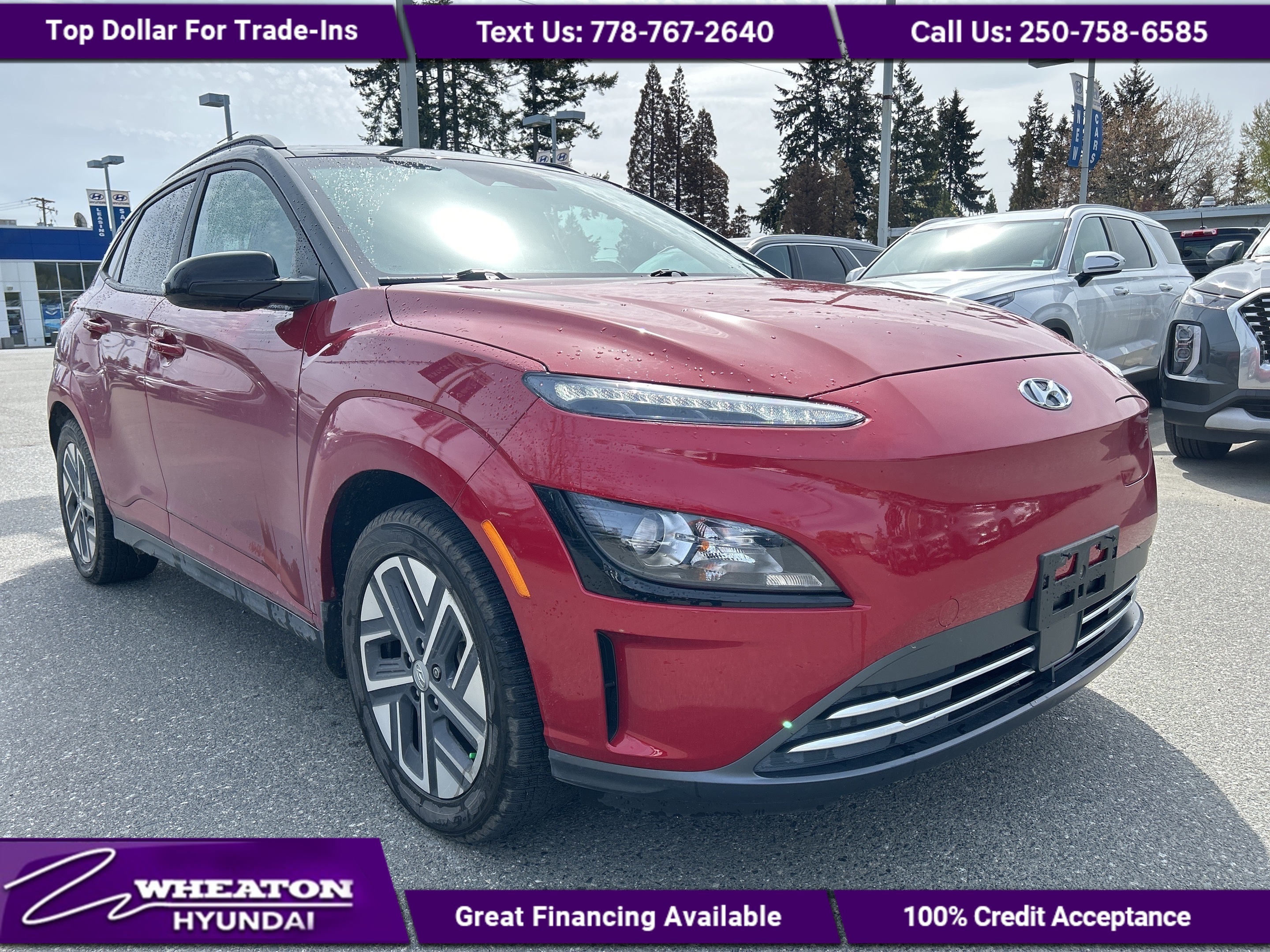 2023 Hyundai Kona Electric Preferred, NO PST, One Owner, No Accidents, Local,