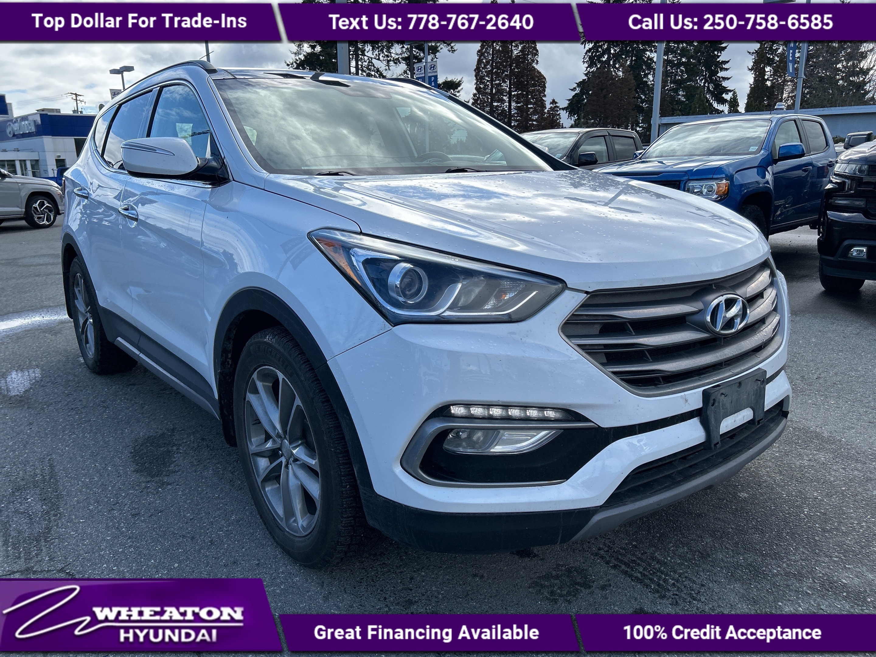 2017 Hyundai Santa Fe Sport SE, One Owner, BC Car, Trade in, Leather, Heated S
