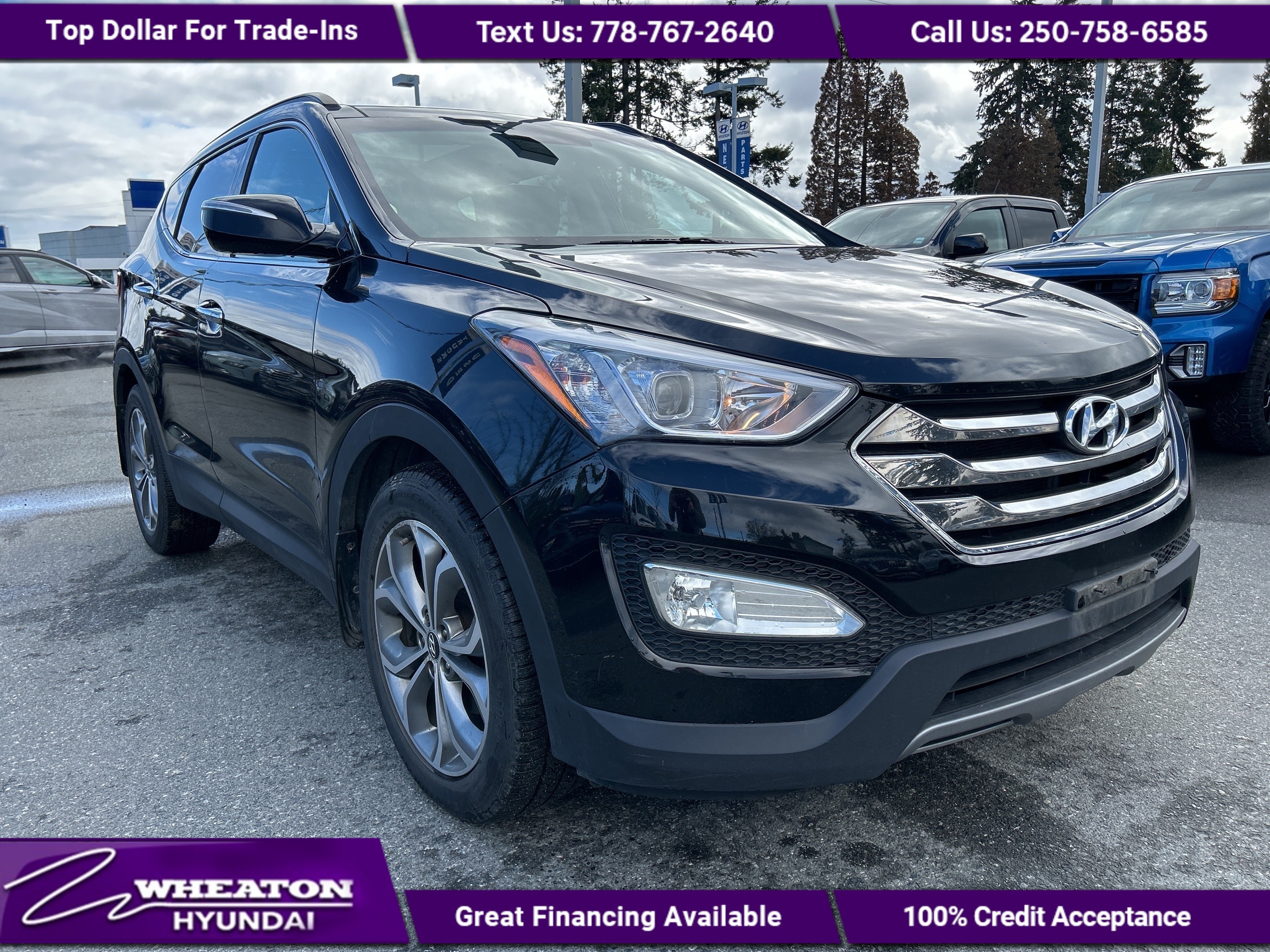 2014 Hyundai Santa Fe Sport Limited, One Owner, Local, Trade in, Navigation, L