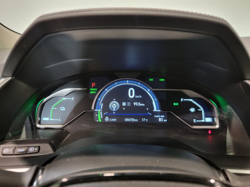 Honda Clarity Plug-In Hybrid 2020 Air conditioner, Electric mirrors, Electric windows, Heated seats, Leather interior, Electric lock, Speed regulator, Heated mirrors, Bluetooth, , rear-view camera, Steering wheel radio controls