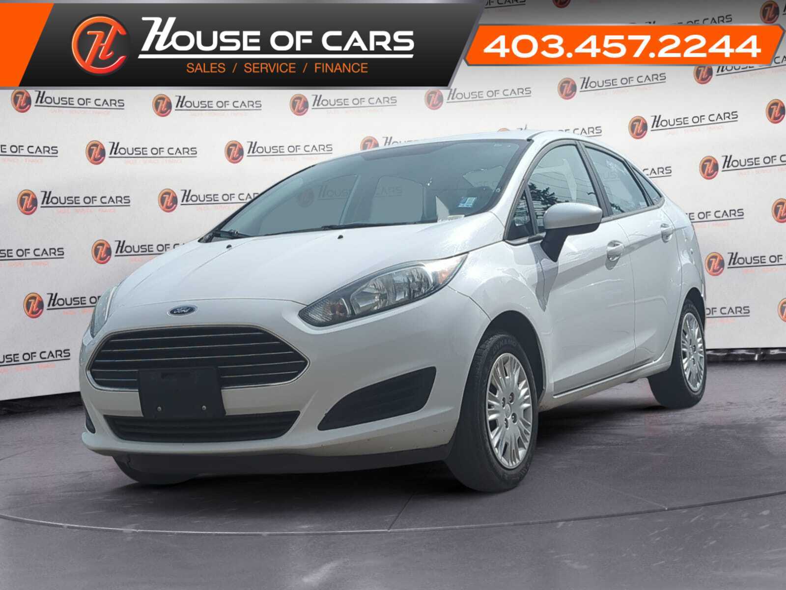 2015 Ford Fiesta 4dr Sdn S 5 Speed Manual Cloth Seats AC 