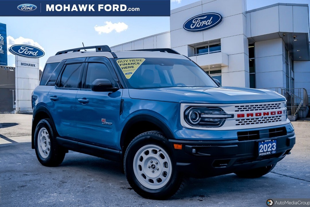 2023 Ford Bronco Sport Heritage Limited - 1 OWNER/NAVI/LEATHER/SUNROOF/4X