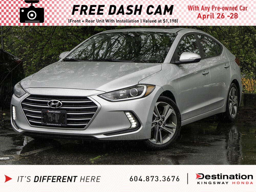 2017 Hyundai Elantra GLS Automatic / NO ACCIDENTS / WELL MAINTAINED